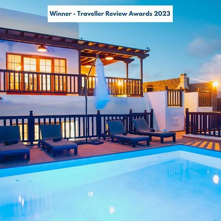 Villa Vista Reina - Luxury 6 Bedroom - Heated Pool- Views - Pool Table - Vista Lobos - Playa Blanca Exterior foto